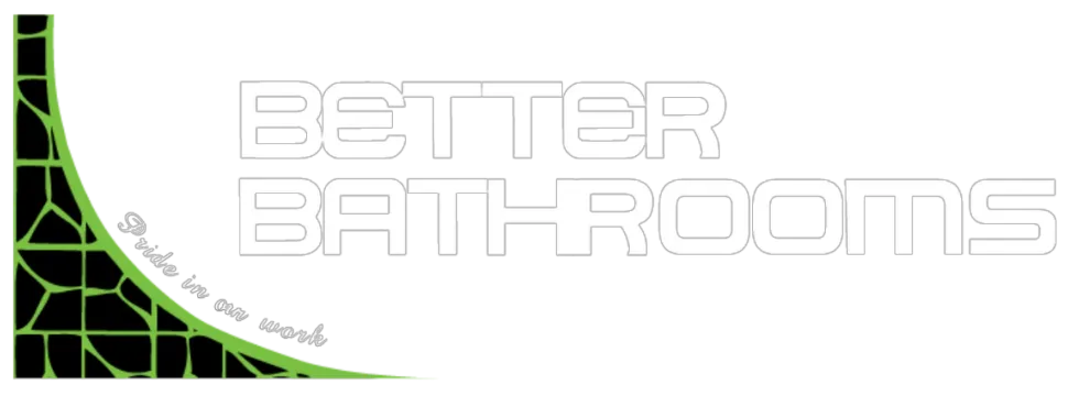 Better Bathrooms Australia logo with the tagline Pride in our work